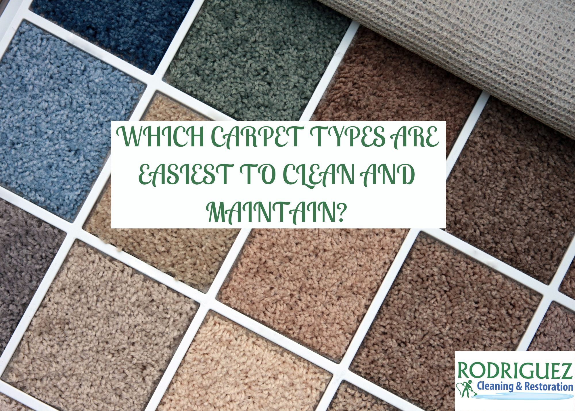 Which Carpet Types Are Easiest to Clean and Maintain?